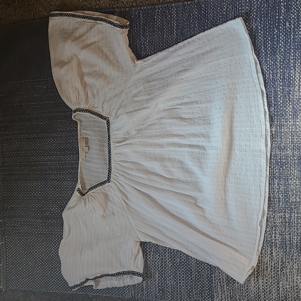 Oversized White Blouse